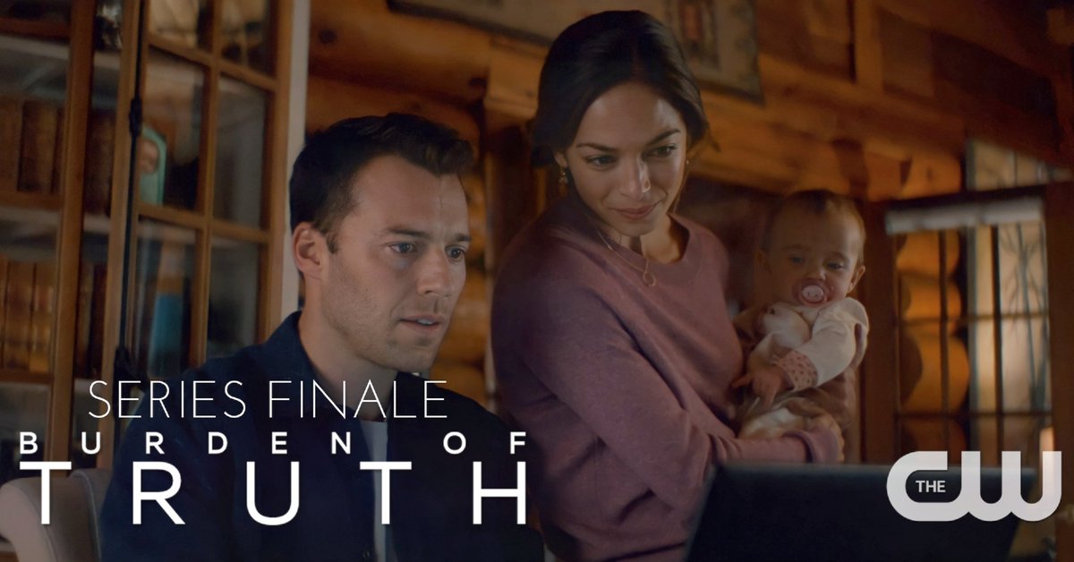Don't miss the series finale of #BurdenOfTruth tonight <a href="/8pm/">8pm</a> on <a href="/TheCW/">The CW</a>