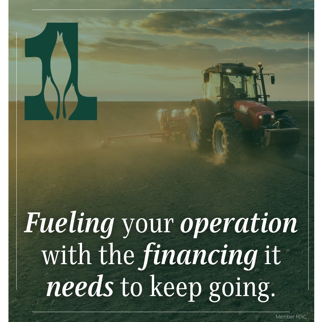 You have plans for your operation. Projects. Expansion. Growth. You have the know how to get the job done. We’re here to help you find the right agriculture financing option to help your operation thrive. 👍
ffbt.com/agriculture/le…
-
-
#Agriculture #AgLending #Finacning