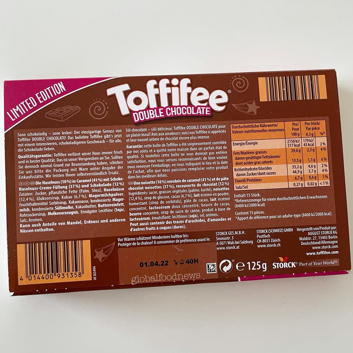 Toffifee launches new limited edition Family Design packs