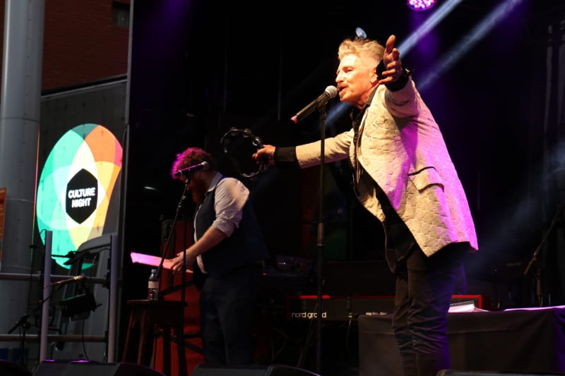 The incredible <a href="/VivaJerryFish/">Jerry Fish</a> live at Meeting House Square for #CultureNightDublin!