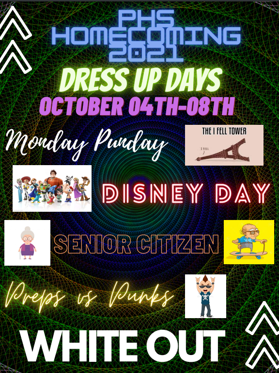 Homecoming Week NEWS
October 4 - October 8