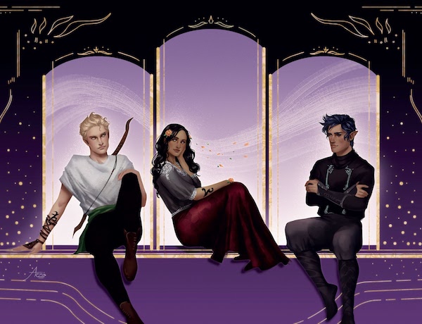 ShadowbooksMx's tweet image. 📢📢📢 ¡NUEVAS ILUSTRACIONES! 📢📢📢

@cassieclare compartió las ilustraciones que forman parte de las ediciones especiales de The Dark Artifices que vendió la tienda @LitJoyCrate.

El arte es de @arz28art.