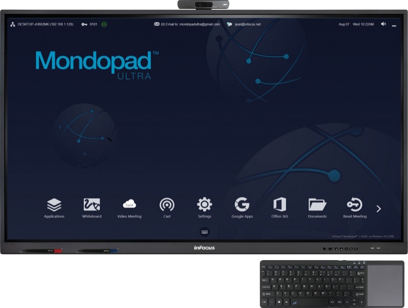 Touchboards_com's tweet image. The InFocus Mondopad Ultra is an all-in-one 65" #InteractiveScreen that's perfect for the #classroom. It features 4K Ultra HD resolution, built-in speakers, and free collaboration software.

Learn More: bit.ly/2XeKK9G

#interactivedisplay #classroomtools #teachertalk