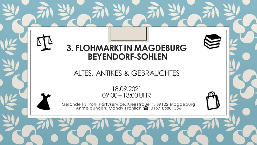 #flohmarkt #Magdeburg #Trödelmarkt