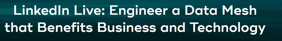 kimdossey (@kimdossey) on Twitter photo Mark your calendar for Sept 29 12pm ET / 9am PT "Engineer a Data Mesh that Benefits Business and Technology" <a href="/Teradata/">Teradata</a> CTO Stephen Brobst <a href="/2goodct/">Chris Twogood</a> <a href="/Claudia_Imhoff/">Claudia Imhoff</a> #BBBT @rtolido <a href="/Capgemini/">Capgemini</a> Watch the live video on #Teradata <a href="/LinkedIn/">LinkedIn</a> feed: linkedin.com/company/terada… Mark your calendar for Sept 29 12pm ET / 9am PT "Engineer a Data Mesh that Benefits Business and Technology" <a href="/Teradata/">Teradata</a> CTO Stephen Brobst <a href="/2goodct/">Chris Twogood</a> <a href="/Claudia_Imhoff/">Claudia Imhoff</a> #BBBT @rtolido <a href="/Capgemini/">Capgemini</a> Watch the live video on #Teradata <a href="/LinkedIn/">LinkedIn</a> feed: linkedin.com/company/terada…