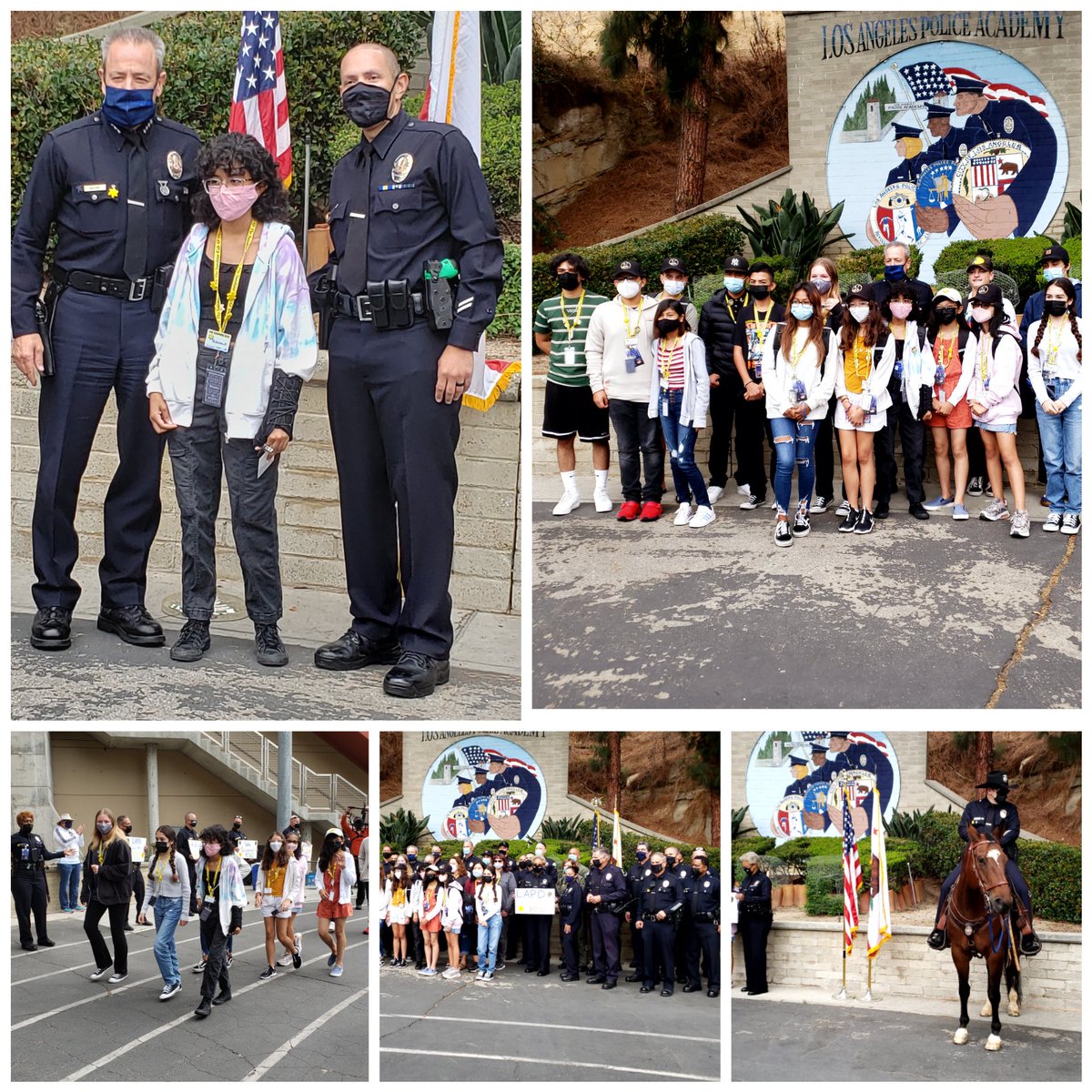 LAPDCastro's tweet photo. After missing last year's Sunshine Kids event due to the pandemic, it was great for the @LAPDHQ to be able to bring a smile and lighten up the day of children striken with cancer.  Thank you @SunshineKidsOrg for allowing us to do this year after year. Honored https://t.co/LNQsME4iPw