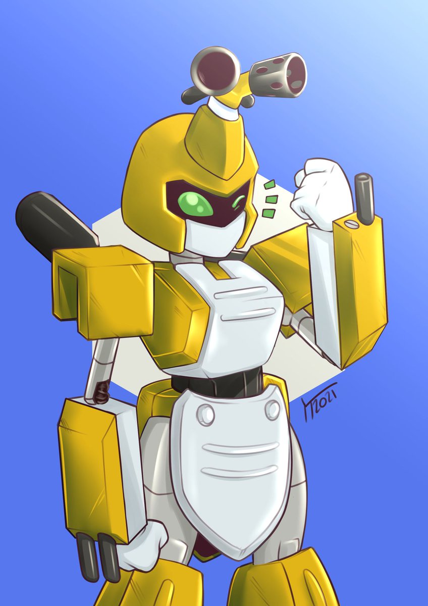 Amargonzart's tweet photo. Metabee 🐞 

#metabee #medabots #anime #nostalgia #Mecha #Robot #medaforce #fanart #animefanart #drawing https://t.co/7qbqJNgxF1