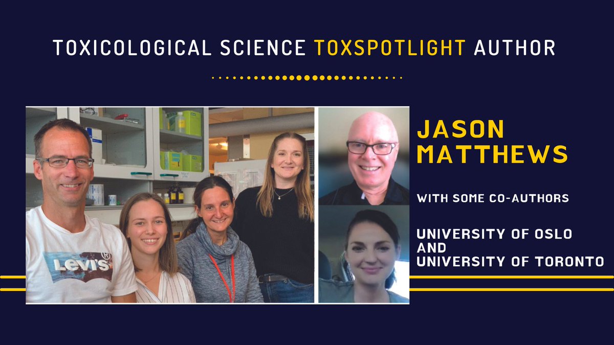 Toxicological Sciences on X: "Jason Matthews is Professor ...