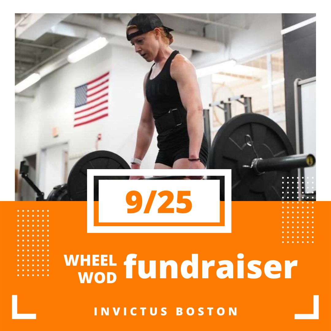 Don't forget! Saturday, September 25th at 11 am, we will be hosting @fittofunctionrecovery and their fundraiser to help Sydney Peterson on her journey to the 2021 WheelWOD Games.

More event details and workout details can be found at the link 👉 buff.ly/3Aaa27y