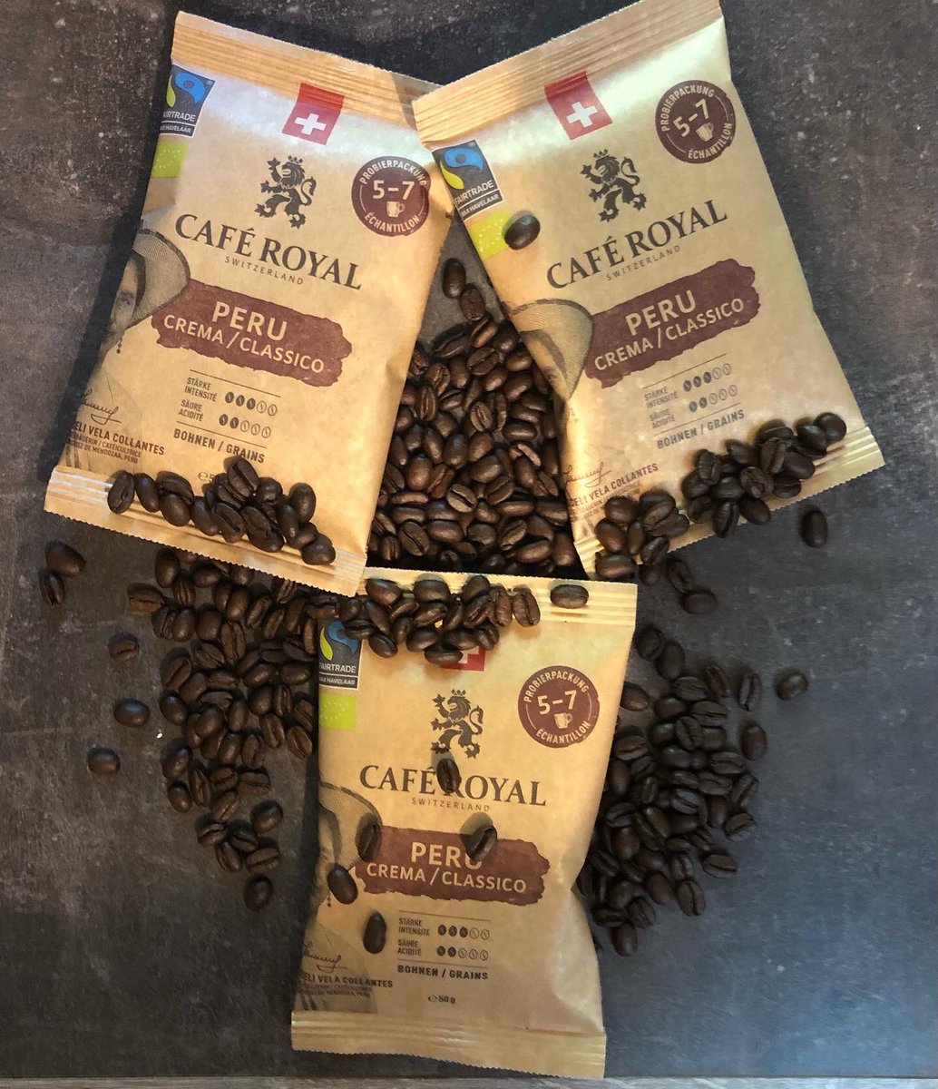 Ambre_M_'s tweet photo. Surprise dans ma boîte aux lettres, sélectionnée par CAFÉ ROYAL , pour tester le café en grains Pérou Classico. Café Royal #perouclassico https://t.co/UBg0l4dRMi