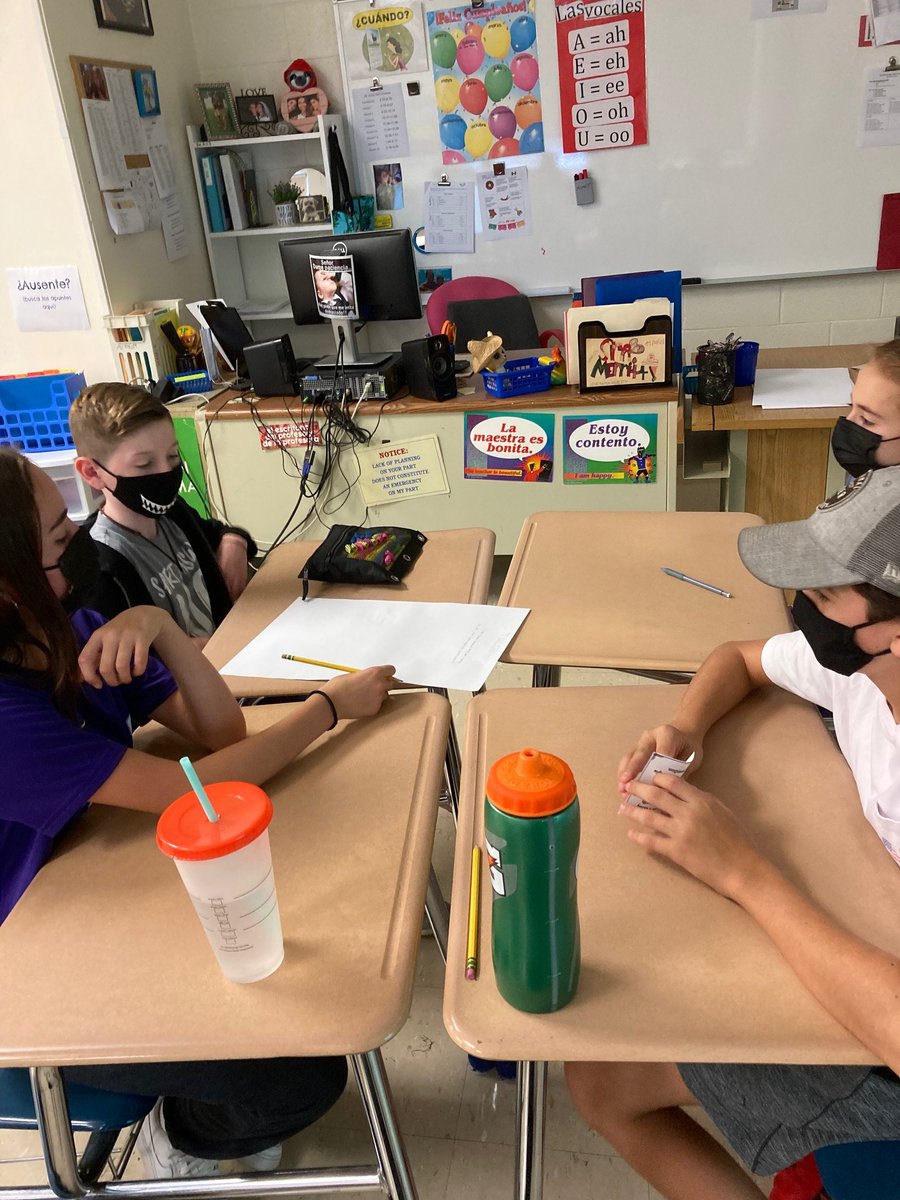 Stephmacfadyen's tweet photo. Understanding language proficiency is so important in World Language class! Today, students created writing samples for different language proficiency levels from novice low-intermediate low. Then, they took turns identifying what level each piece was! https://t.co/fr2eHaA0fU