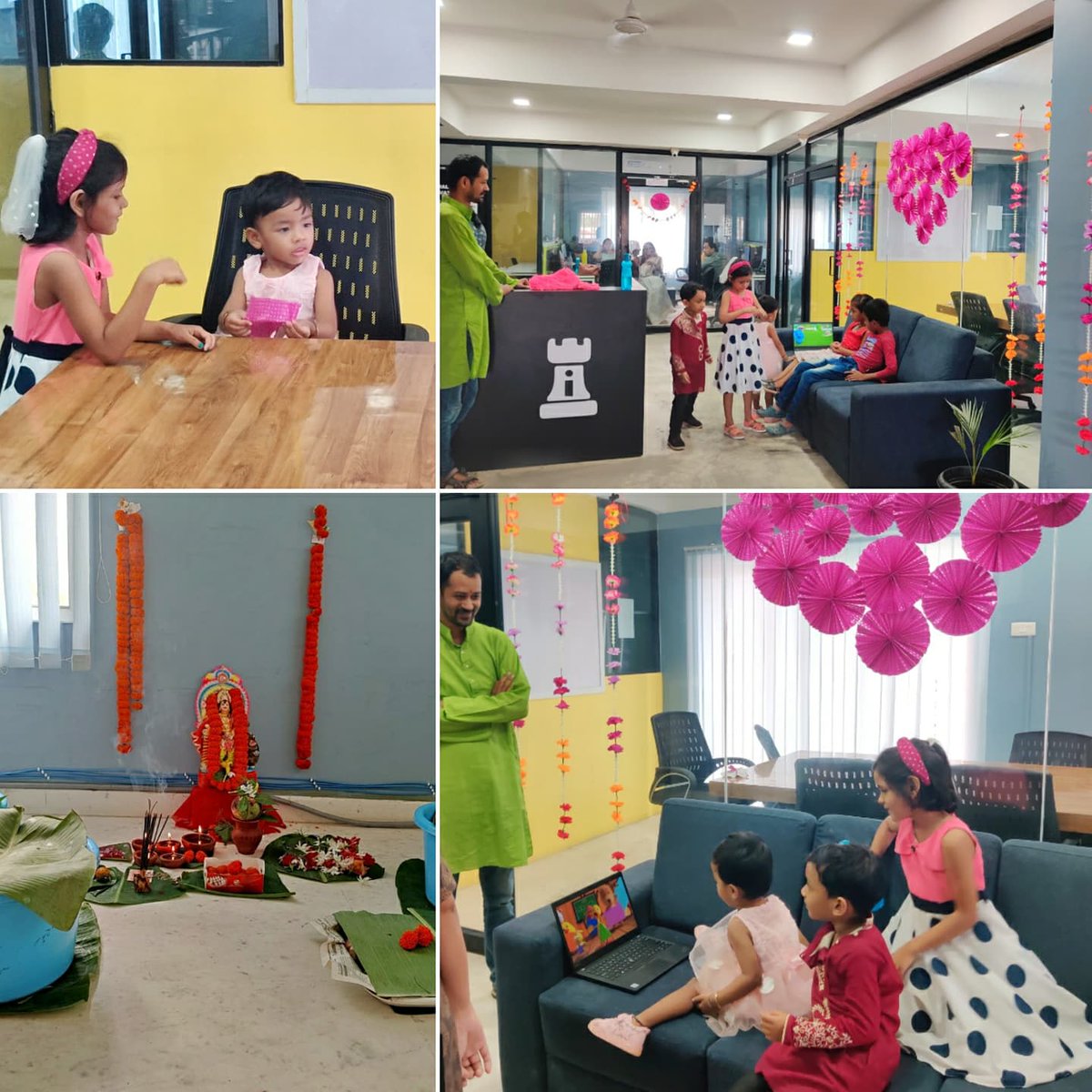 TheRookIndia's tweet photo. #BiswakarmaPuja celebration at our #Bangalore and #Guwahati centres.
#TheRookIndia #Coworking https://t.co/cs67HeJD14