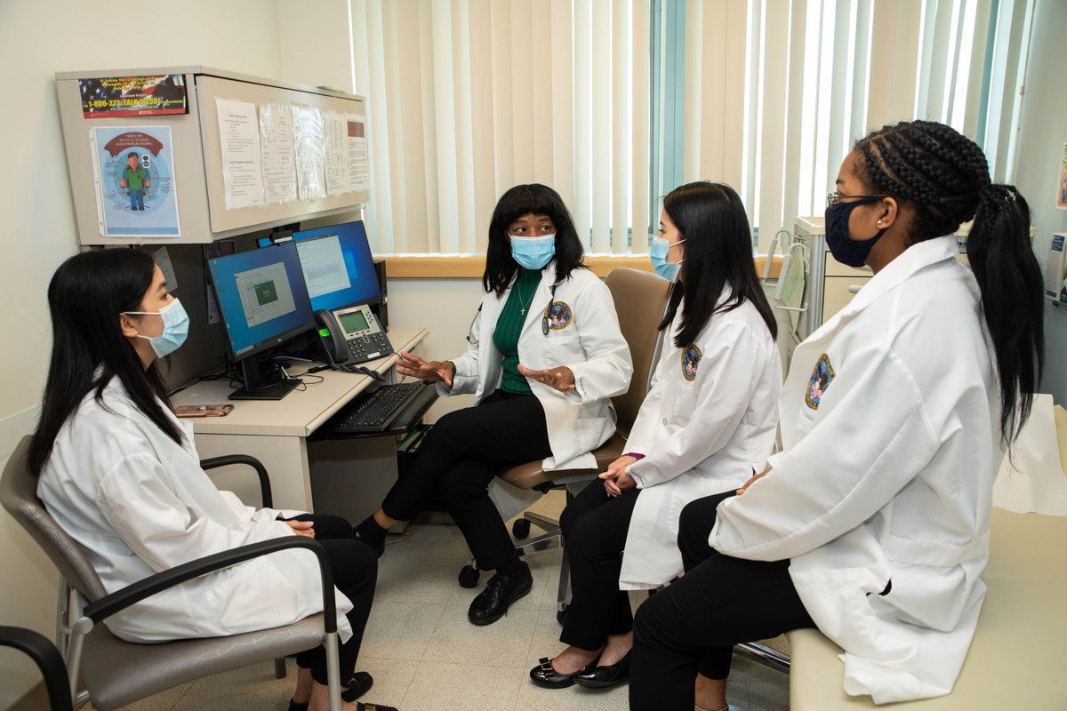 "As a Black female physician, I wanted to…leverage my position to help address disparities in care for Black &amp; Latinx patients," says <a href="/VAPaloAlto/">VA Palo Alto HCS</a>'s Rhonda Hamilton on the inspiration behind her research on #healthinequity. #WIMMonth #StanfordWIM stan.md/39bK1ZF