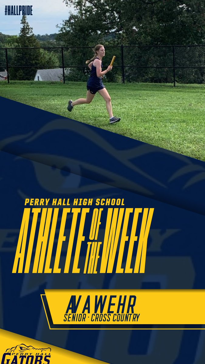 perryhallath's tweet photo. Congratulations to one of our two athletes of the week, Ava Wehr!  She had excellent performances in winning the Northeast Relay Meet with her partner, Ben Mangels, and finishing second at Loch Raven this week!  @Hall_Pride #hallpride https://t.co/G7SjkY0Etn