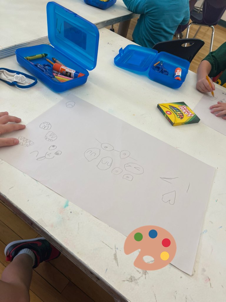 HeartFilledArt's tweet photo. Practice makes progress! Before we start our self-portraits, @Hubbard_School artists are trying out lots of different facial features to see which will work best on their final pieces. #creativeprocess #powerofplanning #teachingforunderstanding @RSDNJArts https://t.co/8NBC8SKLB2