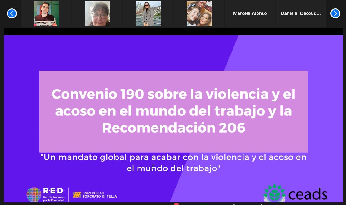 #ActualidadCEADS  Primer encuentro del ciclo de conversaciones sobre Acoso y Violencia en el Trabajo: responsabilidades de Gestión del Sector Privado. En alianza con la <a href="/RED_DiTella/">R.E.D. Di Tella</a>  de la Universidad Torcuato Di Tella. 
ceads.org.ar/acoso-y-violen… 
#Acoso #Violencia #SectorPrivado