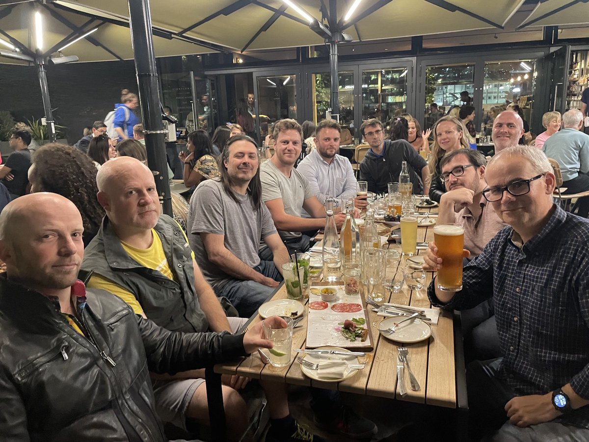 Looong overdue team night out ⁦<a href="/NewStarNetwrks/">SCG Together</a>⁩