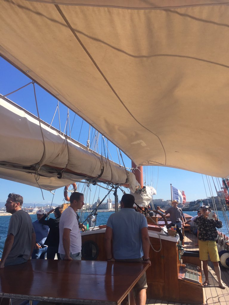 Merci à la délégation régionale Sud Est de <a href="/AXAFrance/">AXA France</a>, partenaire des prochains Championnats de France Natation Handisport, pour l’invitation à bord de la Goélette Alliance à l’occasion de la <a href="/juriscup/">JURIS'CUP</a> ⛵️