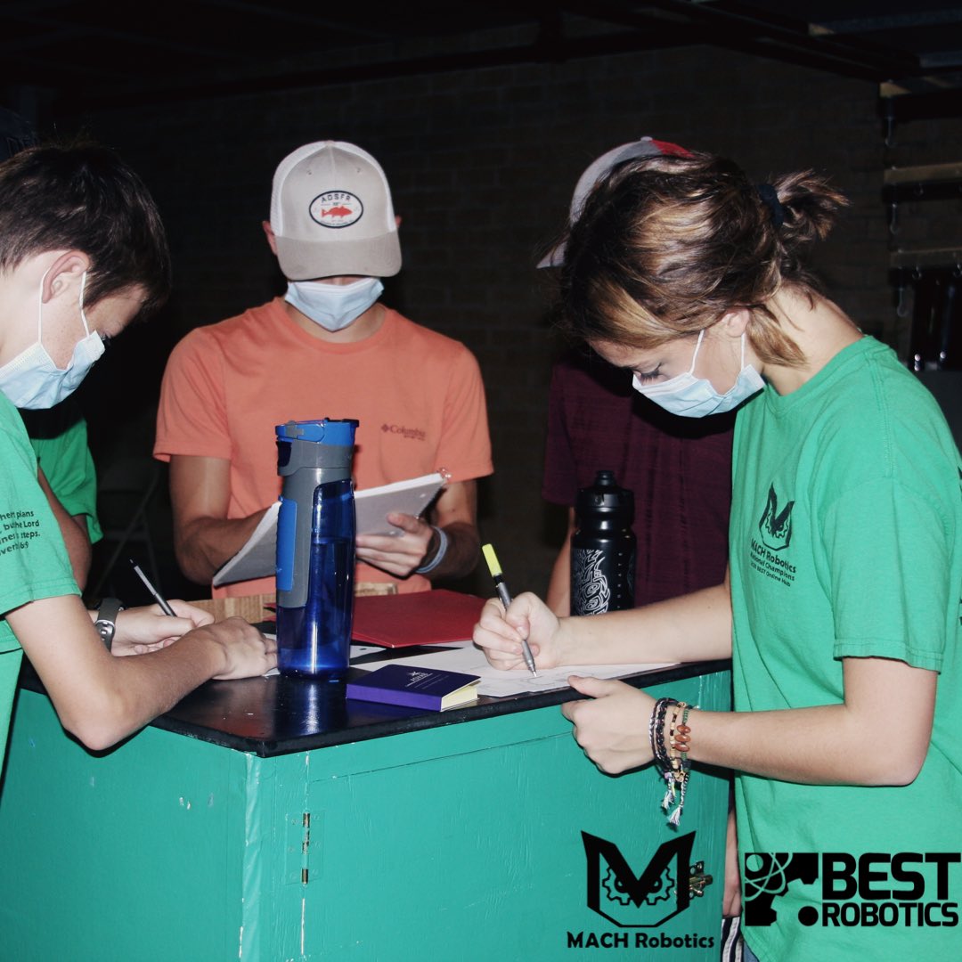 MachRobotics's tweet image. Mach is once again hard at work! Thanks to all our sponsors!#BESTRobotics