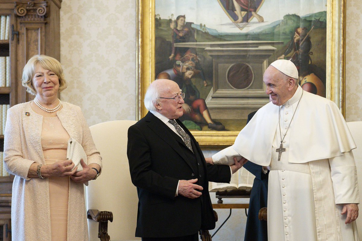 President of Ireland tweet media
