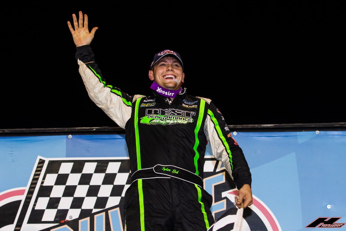 The look on your face when you win at <a href="/knoxvilleraces/">Knoxville Raceway</a>! Congrats to our team for their big win last night! Our driver, <a href="/Terbo_91/">Tyler Erb</a> returned to the track where he found his first national tour win in 2018. Now let's hit it hard again tonight for Night 2! #TerboTime