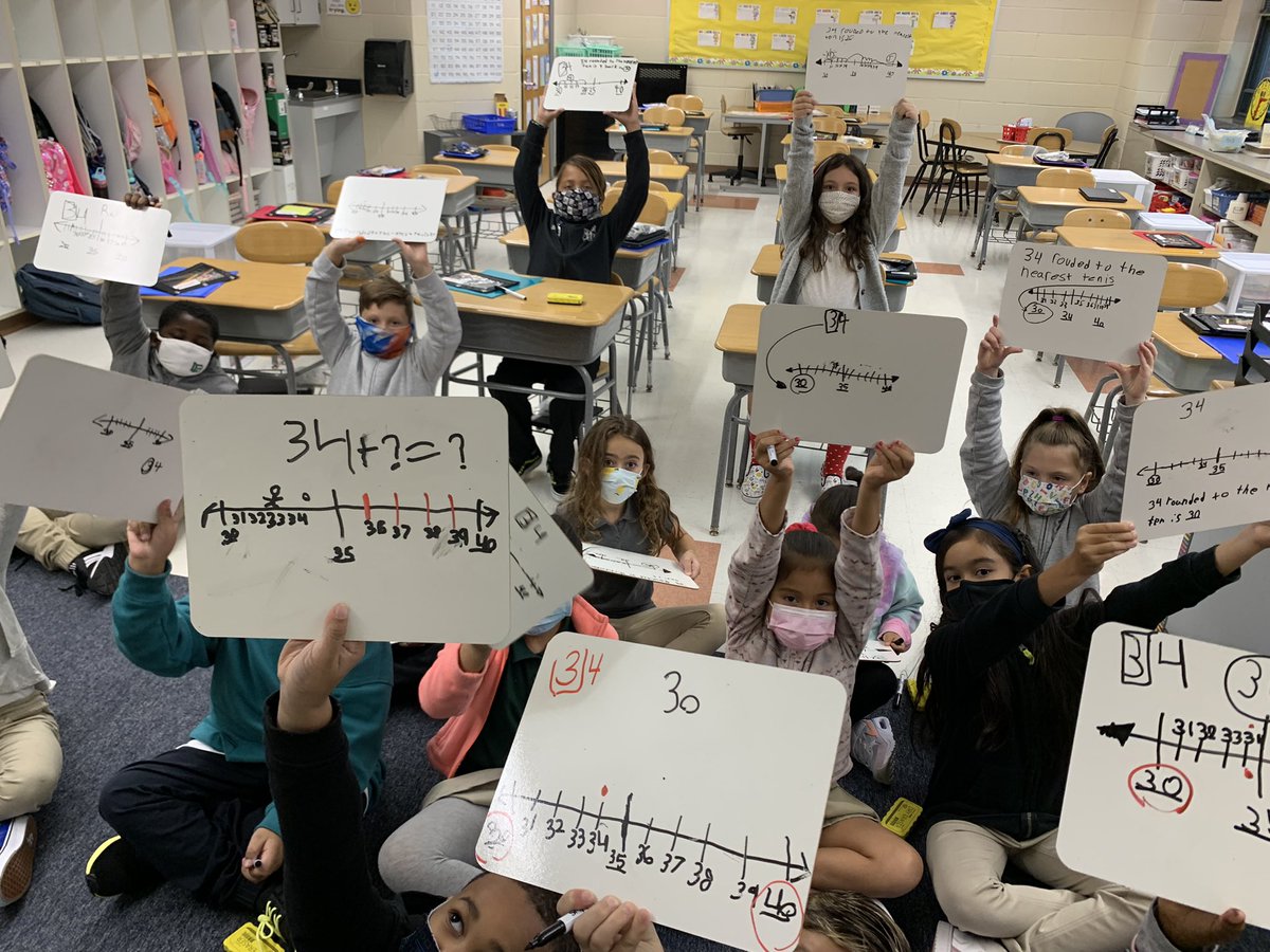 Denise Woolley (@denisewoolley) on Twitter photo Look at these mathematicians practicing rounding numbers to the nearest ten!👏🏻👏🏻👏🏻 <a href="/AmerigoSchool/">Amerigo A. Anastasia School</a> Look at these mathematicians practicing rounding numbers to the nearest ten!👏🏻👏🏻👏🏻 <a href="/AmerigoSchool/">Amerigo A. Anastasia School</a>