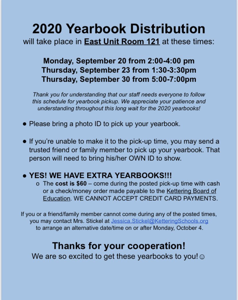 Working to get these books ready to put in YOUR hands. Complete distribution info in picture. See you soon for pickup! <a href="/KFHSFirebirds/">Kettering Fairmont</a> <a href="/birdisthaword13/">Sparky</a>