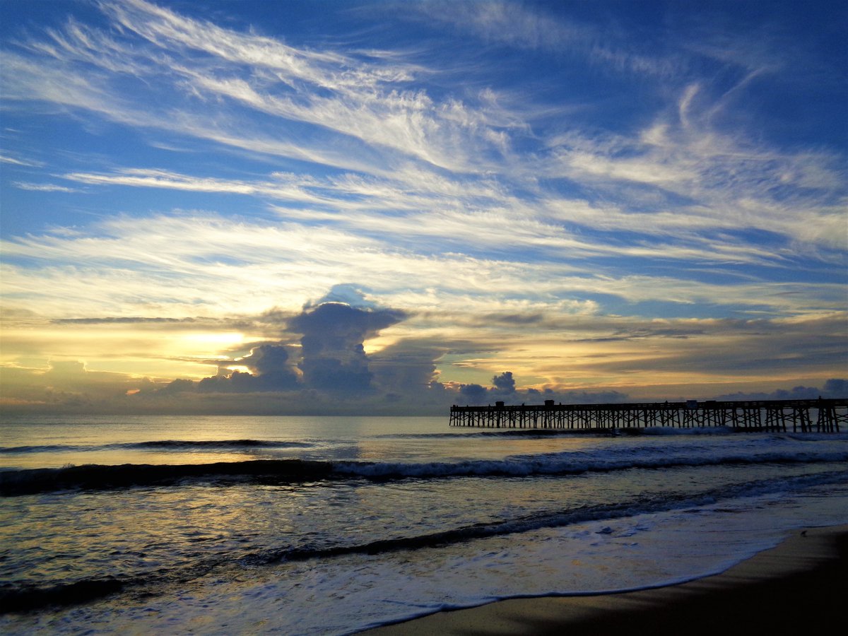 Flagler Beach Sunrise this morning.