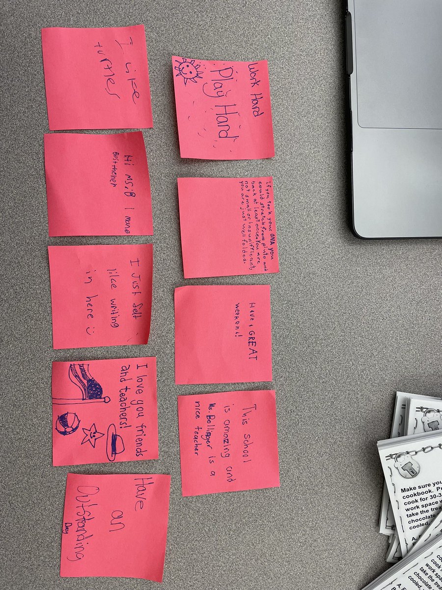bollinger_mpms's tweet photo. Reading notes from the happy can is becoming my favorite part of the week! 🐢@MpMiddle https://t.co/wFJJGarMFQ