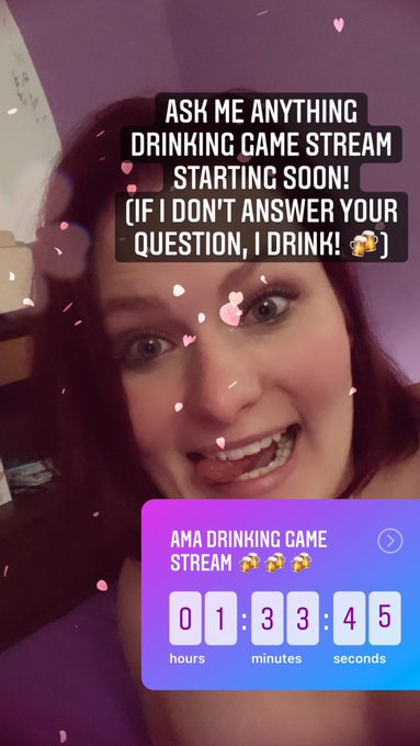 Starting at 5pm est!! 🍻 might even be in a sexy cosplay 😈 https://t.co/Q5KROLXGZG