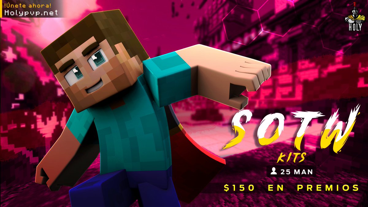 holypvpnet's tweet image. 𝐒𝐎𝐓𝐖 🚨

El 𝐒𝐎𝐓𝐖 de 𝐊𝐢𝐭𝐬 comienza MAÑANA a las 3 PM EST 🚀

Que estas esperando para jugar el kitmap MAS ACTIVO? 💟

Siguenos, RT &amp;amp; Like para participar de x3 Xtreme+