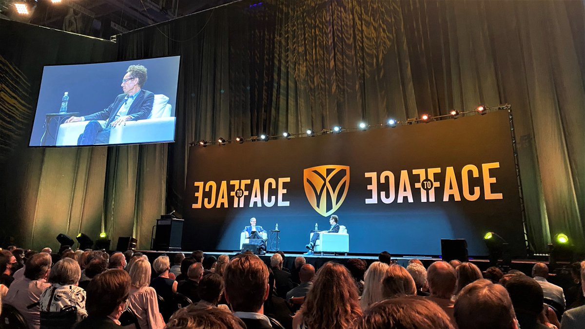 VergerCEO's tweet image. The conversation was engaging, funny, and thought-provoking at the @FacetoFaceWFU Speaker Forum with Malcolm @Gladwell. As the Community Engagement Sponsor, Verger was especially proud to learn that over 200 community members were able attend at no cost through our sponsorship.