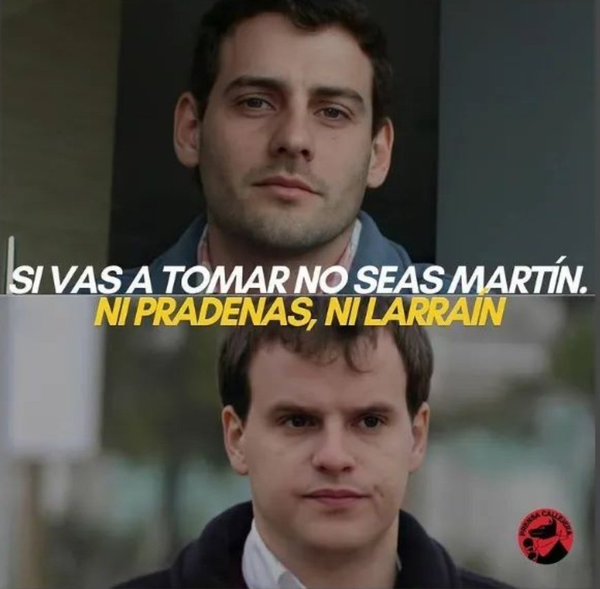 Nanku85415259's tweet photo. Si vas a tomar, no seas Martin ni Pradenas ni Larrain! https://t.co/j9wNIk6fyx