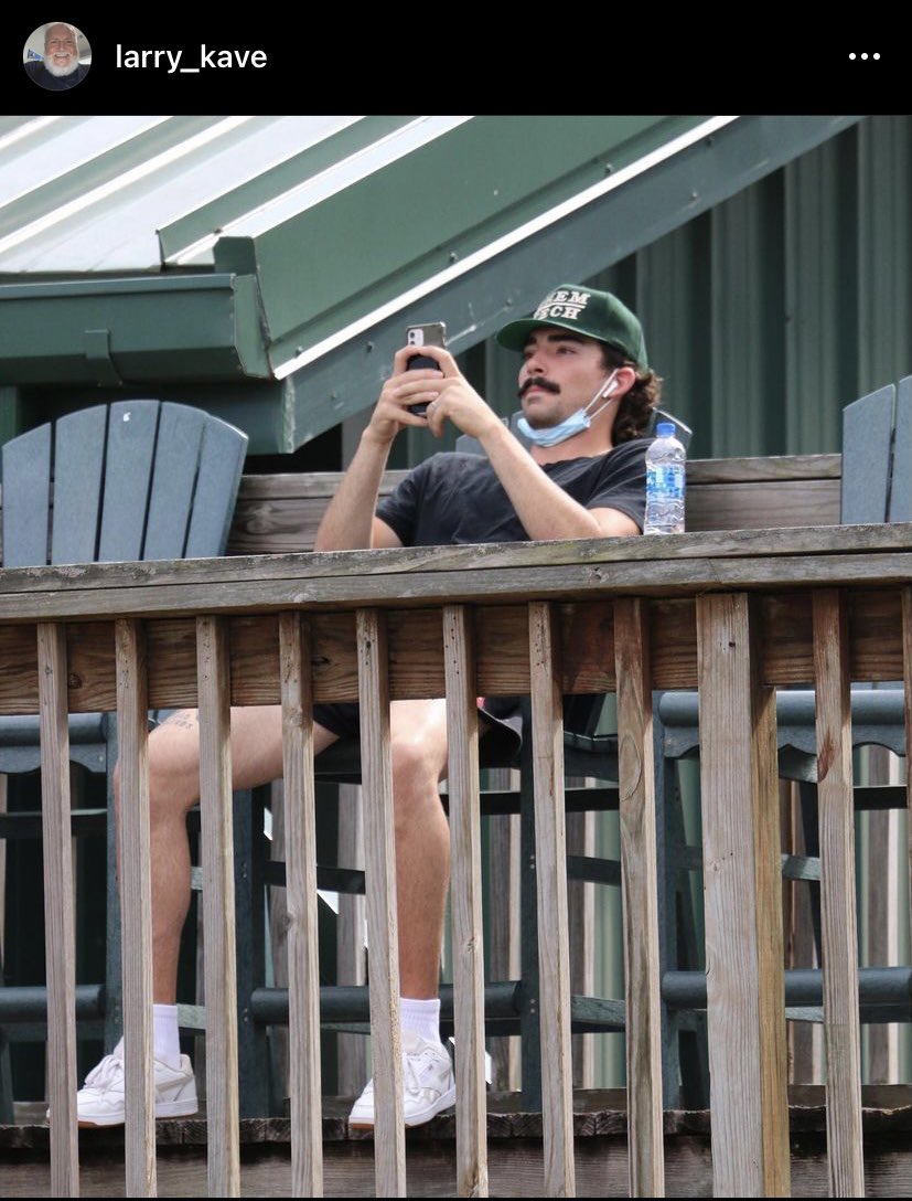 OutOfTheVines's tweet photo. Cubs pitching prospect Frankie Scalzo Jr is so much cooler than you

📸: Larry Kave on IG https://t.co/3FlDhhnaXN