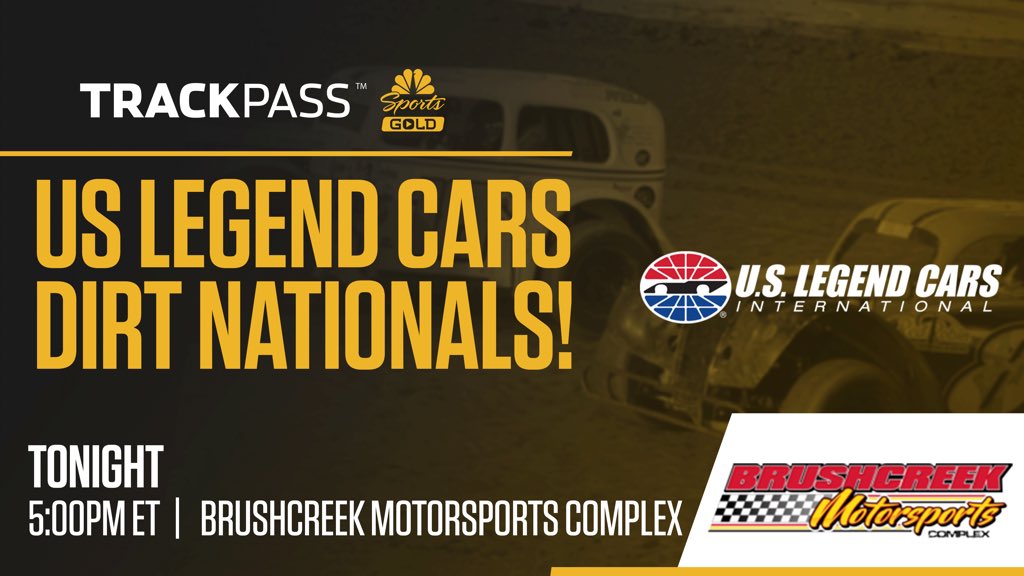 TrackPass™ (@_trackpass) on Twitter photo 🚨🚨🚨Day 2 of <a href="/USLegendCars/">US Legend Cars/INEX</a> Dirt Nationals <a href="/BMCupdates/">Brushcreek Motorsports Complex</a> starts at 5:00pm TODAY🚨🚨🚨
@NASCARRoots
📱💻🖥📺➡️ bit.ly/2GZvwtL 🚨🚨🚨Day 2 of <a href="/USLegendCars/">US Legend Cars/INEX</a> Dirt Nationals <a href="/BMCupdates/">Brushcreek Motorsports Complex</a> starts at 5:00pm TODAY🚨🚨🚨
@NASCARRoots
📱💻🖥📺➡️ bit.ly/2GZvwtL