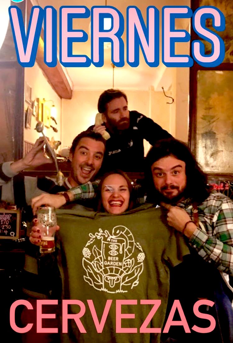Feliz viernes de birras, chascarrillos y temazos.
Os esperamos…🤘🍻 🥁

Fuerza y brío!
#beergardenmadrid #chamberi #beer