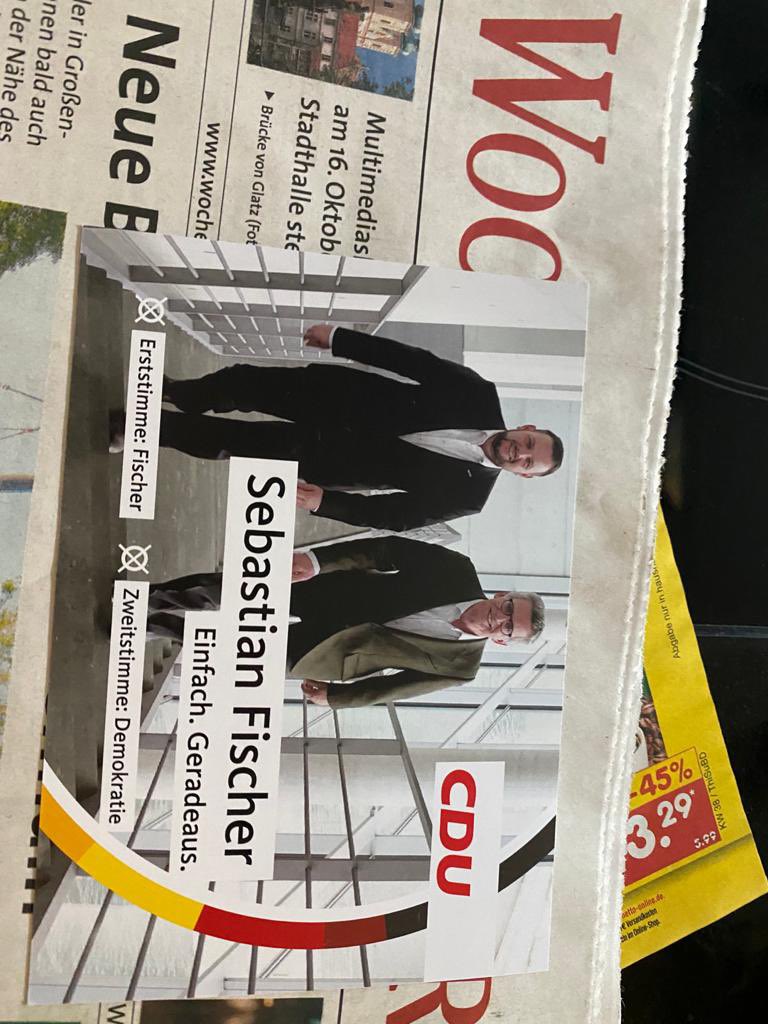 SeFischer_MEI's tweet image. Super! Die #TipOn - Karten auf dem #Wochenkurier kam heute in die Haushalte von #Riesa #Meißen #Radebeul #Großenhain #Nossen #Lommatzsch #Strehla #Radeburg #Moritzburg #Klipphausen #Gröditz! #btw21 #BTWahl2021