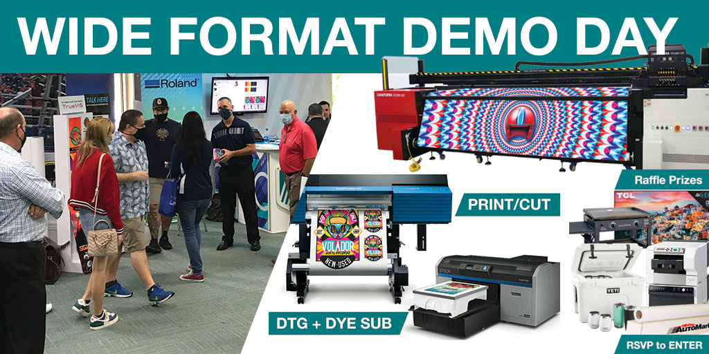 MacPapers's tweet photo. Come join us at Mac Papers + Packaging Orlando Wide Format IDEA Center, Thursday, October 7 for live demos at our newly prepared space that has the latest printers and more. RSVP and learn more at the link below or call us at 844.MAC.WIDE (622.9433).   https://t.co/wpMHR5coGZ https://t.co/JFs8t0gDH3