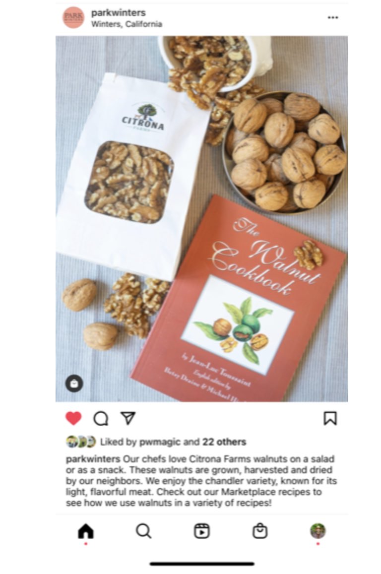 Citrona farms walnuts