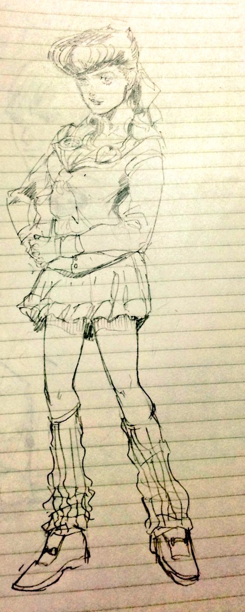 そう言えば昨日昔描いた仗億の女体化のめちゃくちゃ可愛いやつを発掘したのでリメイクというかデジタルに起こして色塗りたい 