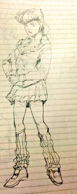 そう言えば昨日昔描いた仗億の女体化のめちゃくちゃ可愛いやつを発掘したのでリメイクというかデジタルに起こして色塗りたい 