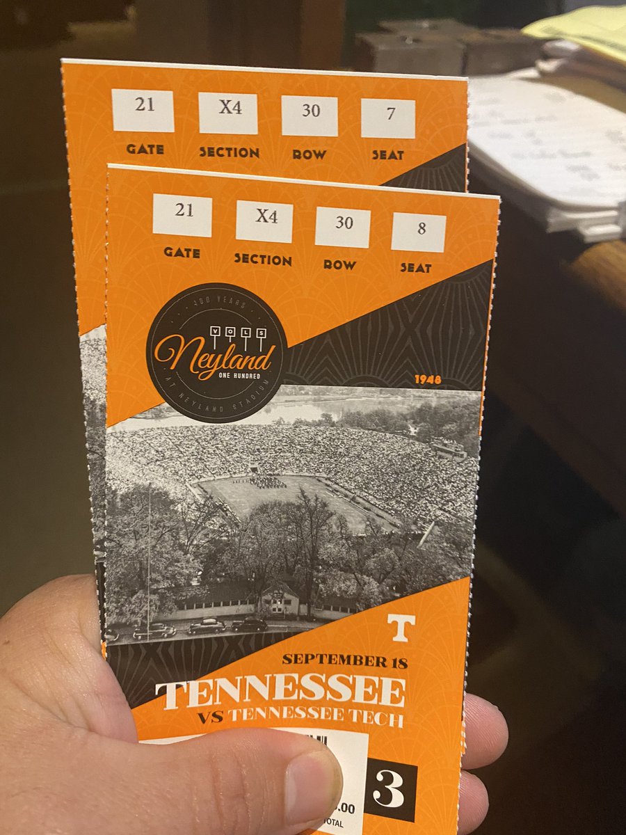Got 2 pairs of tickets and a parking pass in the 11th St Garage.    OO row 3 seats 9-10.  X4 row 30 seats 7-8. $60 per pair. $40 for the 11th street parking pass. Can meet in the Papermill Rd area in the morning by 8:00am.
