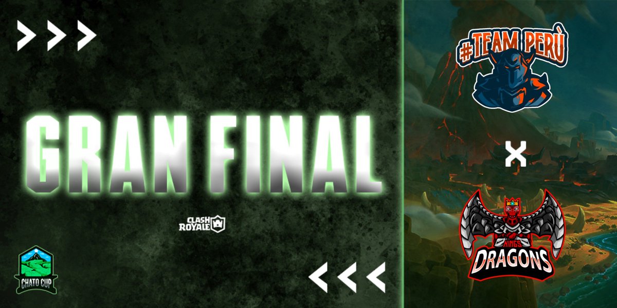 Chato Cup (@cerro_uy) on Twitter photo 21 🇲🇽 se jugará la gran final!!
<a href="/TeamPeru_CR/">#Team Perù🇵🇪</a> vs <a href="/KingsDragonGG/">Kings Dragon's</a>
Quien logrará salir campeón de la primer edición de la chato cup?? 21 🇲🇽 se jugará la gran final!!
<a href="/TeamPeru_CR/">#Team Perù🇵🇪</a> vs <a href="/KingsDragonGG/">Kings Dragon's</a>
Quien logrará salir campeón de la primer edición de la chato cup??