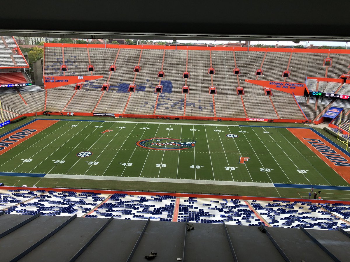 The “Swamp” before #1 Alabama rolls in