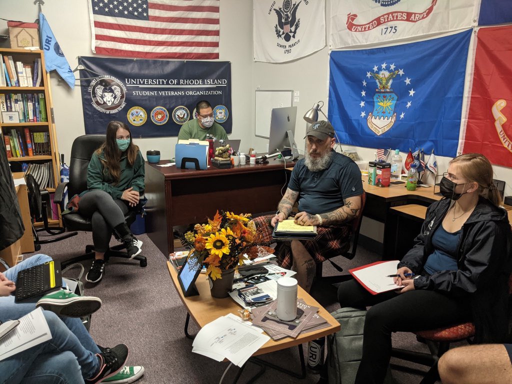 URI Student Veterans tweet media