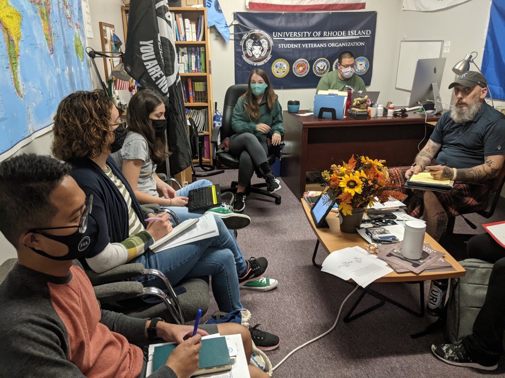 URI Student Veterans tweet media