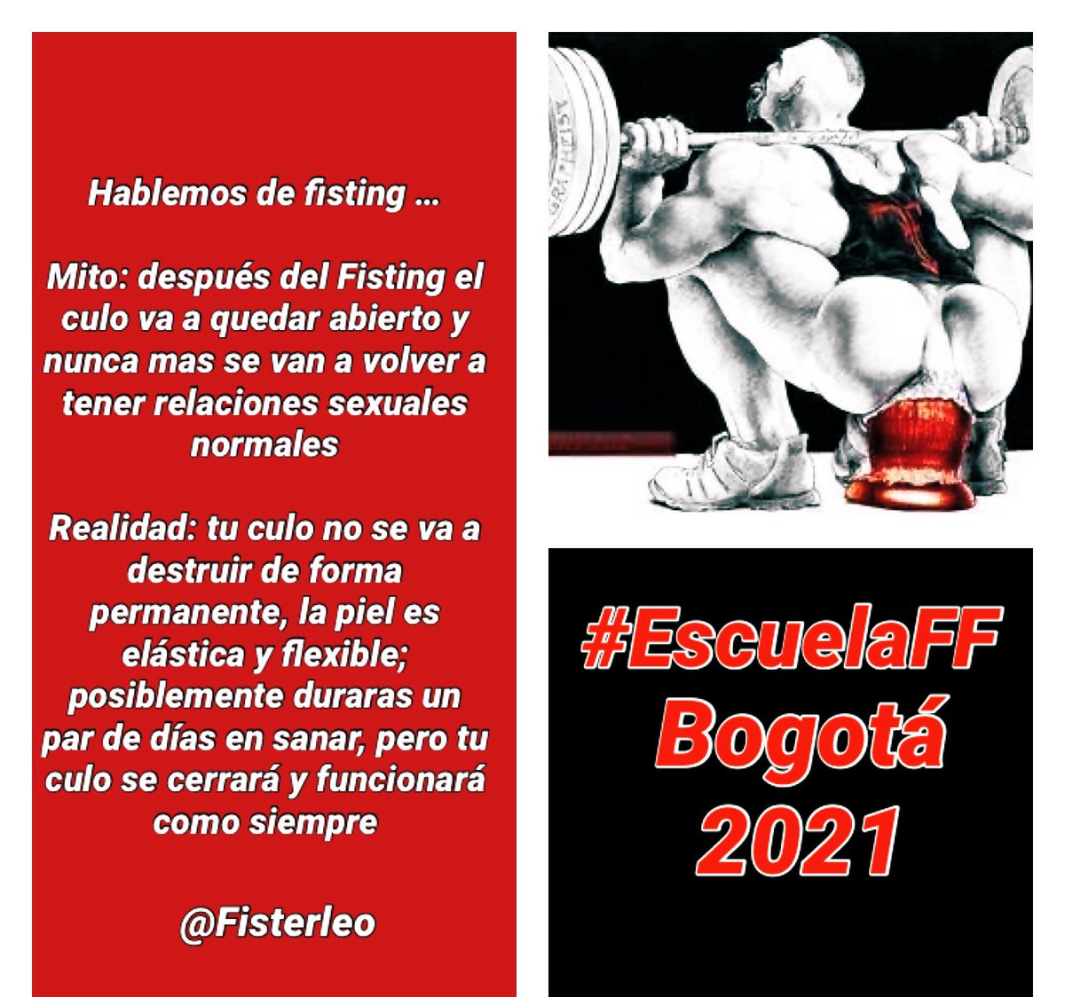 FisterLeo's tweet photo. Hablemos de #Fisting —— 👊🏼—— #EscuelaFF #Fisting #FistPig … Pronto !! https://t.co/2D8BJ8LCC0