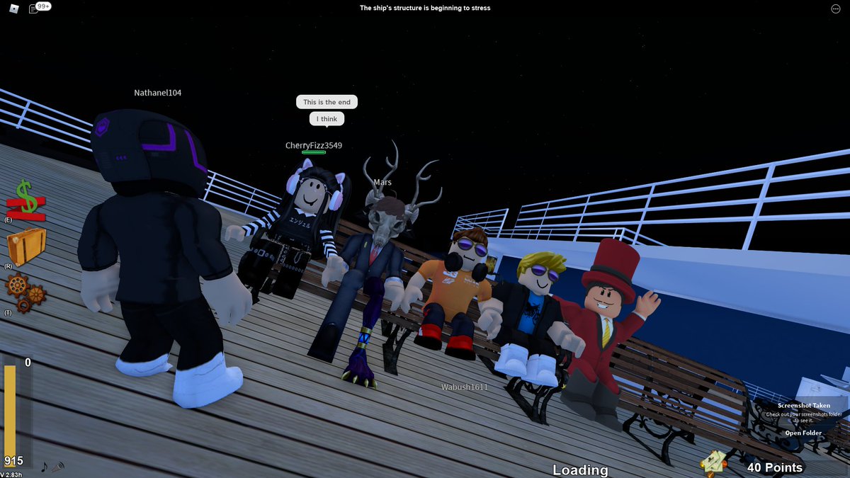 BreakItRBLX's tweet image. I ate, I danced, I sung, I sunk. 10/10 would sink again. #Roblox #RobloxTitanic @TheAmazemanRBLX @VVGRBLX