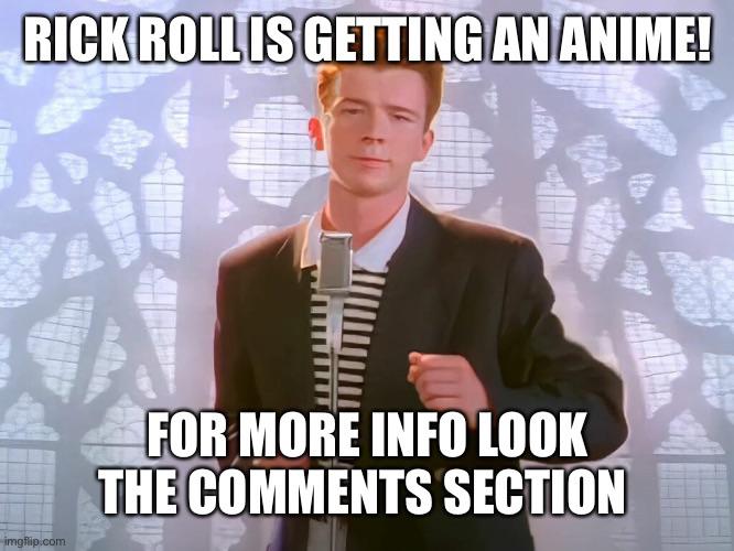 RickRoll but make it Anime 