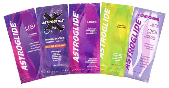 ASTROGLIDE From the company direct https://astroglide.com/sample From Sampl...